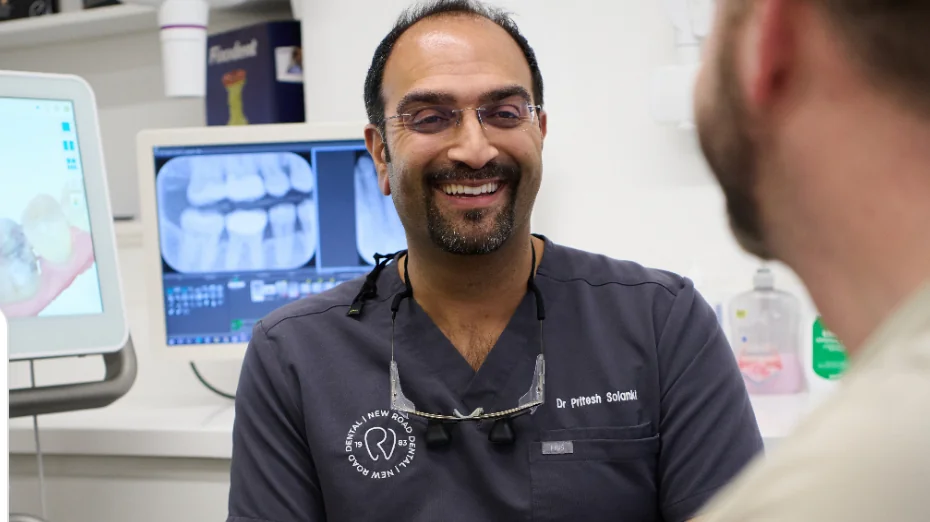 Dr Pritesh Solanki, Clinical Director and co-founder at New Road Dental in Bromsgrove